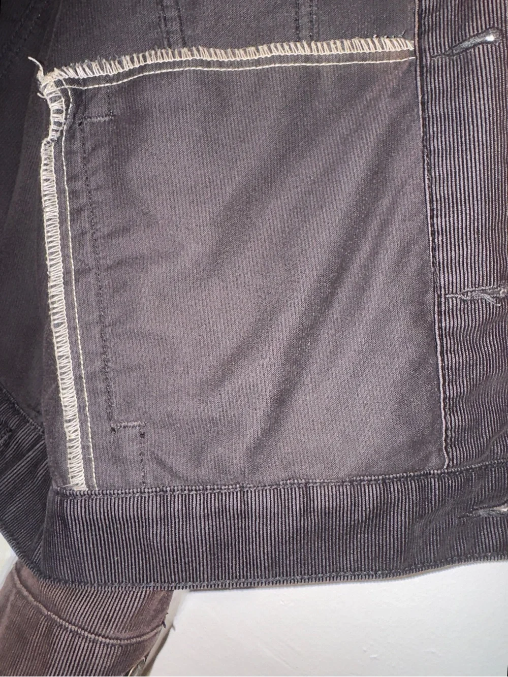Levi's Brown/Black Corduroy Trucker Jacket - Picture 5 of 5